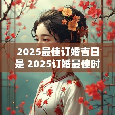 2025最佳订婚吉日是 2025订婚最佳时间表