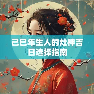 己巳年生人的灶神吉日选择指南