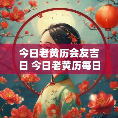 今日老黄历会友吉日 今日老黄历每日宜忌吉时