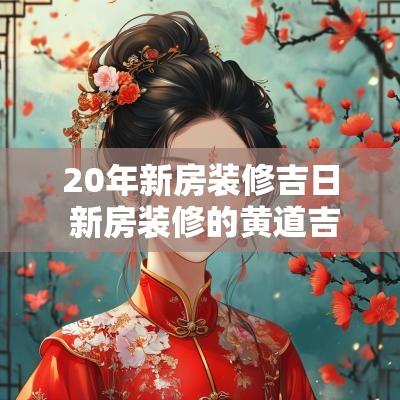 20年新房装修吉日 新房装修的黄道吉日
