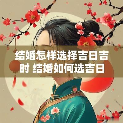 结婚怎样选择吉日吉时 结婚如何选吉日