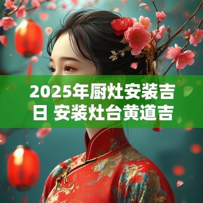 2026年厨灶安装吉日 安装灶台黄道吉日2026