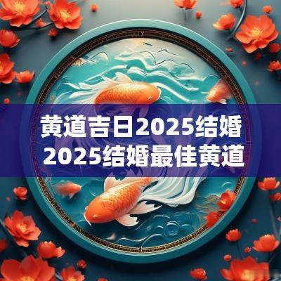 黄道吉日2025结婚 2025结婚最佳黄道吉日一览表