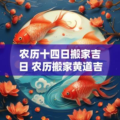 农历十四日搬家吉日 农历搬家黄道吉日查询2025