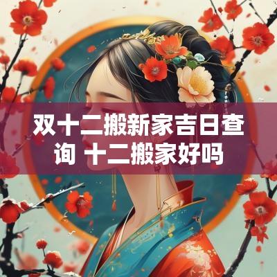 双十二搬新家吉日查询 十二搬家好吗