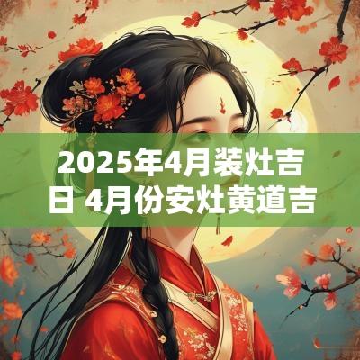 2025年4月装灶吉日 4月份安灶黄道吉日怎么选