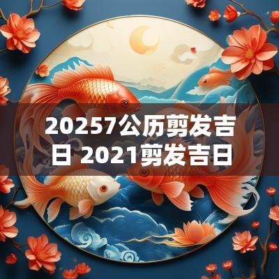 20257公历剪发吉日 2025剪发吉日