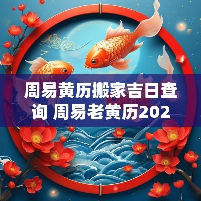周易黄历搬家吉日查询 周易老黄历2025黄道吉日