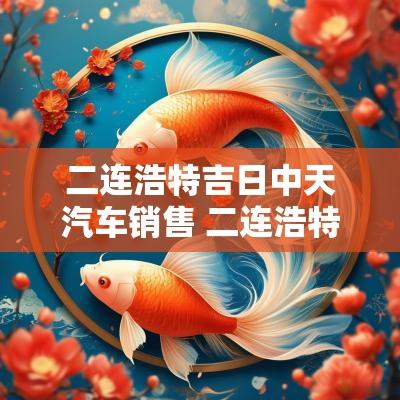 二连浩特吉日中天汽车销售 二连浩特40天天气预报