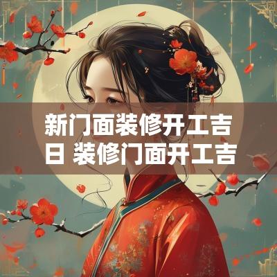 新门面装修开工吉日 装修门面开工吉言