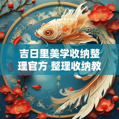 吉日里美学收纳整理官方 整理收纳教学设计