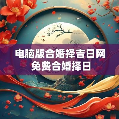 电脑版合婚择吉日网 免费合婚择日