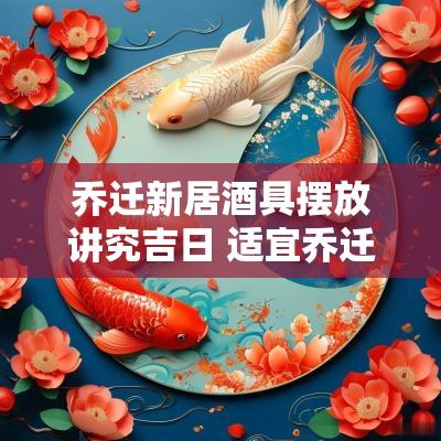 乔迁新居酒具摆放讲究吉日 适宜乔迁新居的黄道吉日
