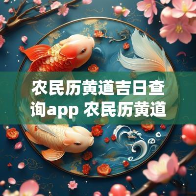 农民历黄道吉日查询app 农民历黄道吉日查询2025动工吉日