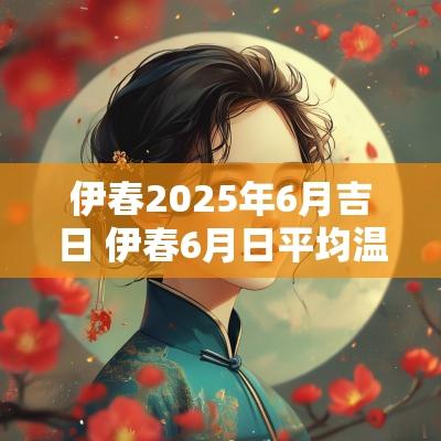伊春2025年6月吉日 伊春6月日平均温度