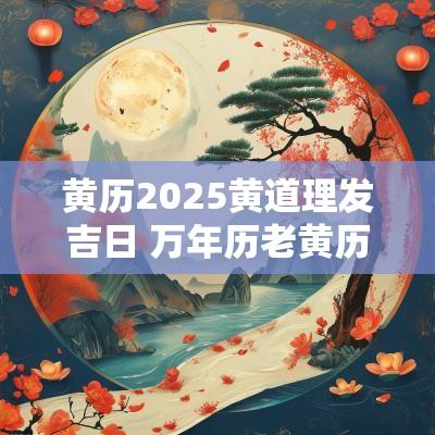 黄历2025黄道理发吉日 万年历老黄历2025年结婚黄道吉日