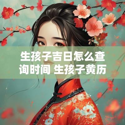 生孩子吉日怎么查询时间 生孩子黄历2025年黄道吉日查询