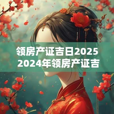 领房产证吉日2025 2025年领房产证吉日