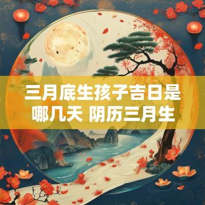 三月底生孩子吉日是哪几天 阴历三月生孩子吉日有几天