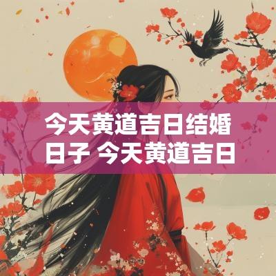 今天黄道吉日结婚日子 今天黄道吉日结婚日子好吗