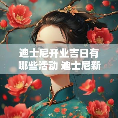 迪士尼开业吉日有哪些活动 迪士尼新年开业吗