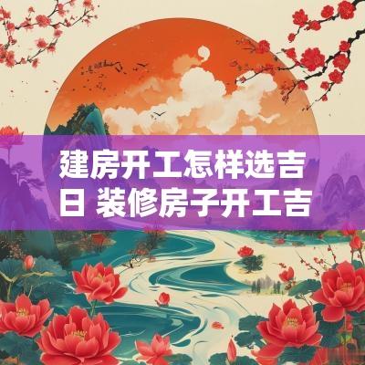 建房开工怎样选吉日 装修房子开工吉日如何选