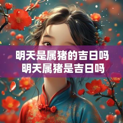 明天是属猪的吉日吗 明天属猪是吉日吗