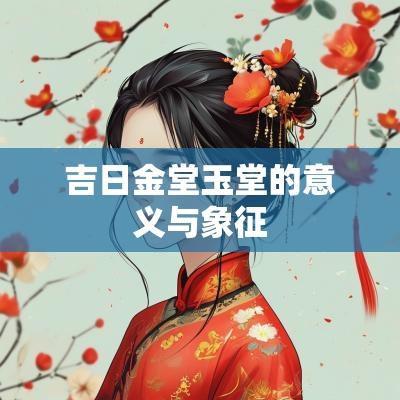 吉日金堂玉堂的意义与象征