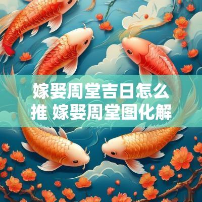 嫁娶周堂吉日怎么推 嫁娶周堂图化解