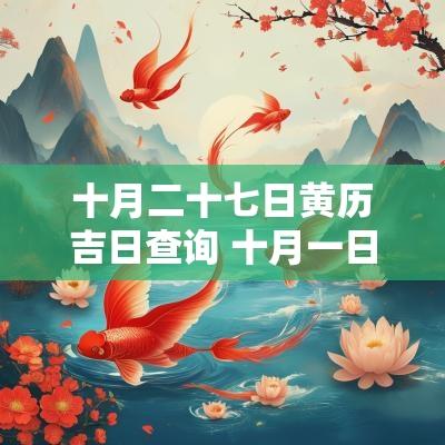 十月二十七日黄历吉日查询 十月一日黄历吉日查询 十月二十七日黄历吉日查询 十月一日黄历吉日查询