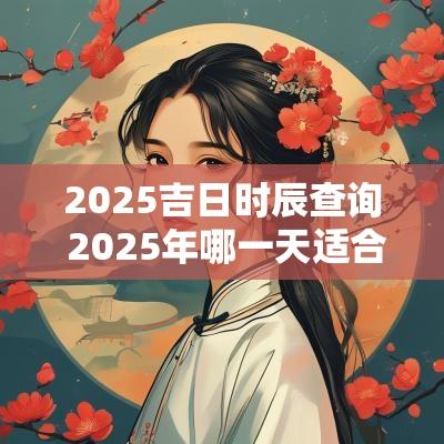 2025吉日时辰查询 2025年哪一天适合结婚