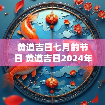 黄道吉日七月的节日 黄道吉日2025年9月的黄道吉日