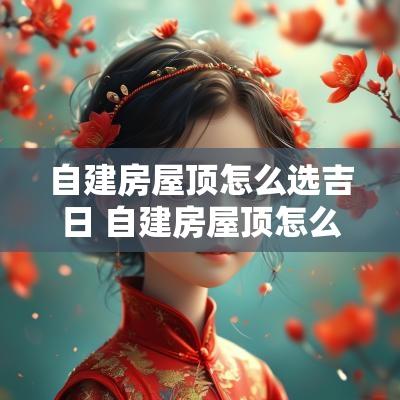 自建房屋顶怎么选吉日 自建房屋顶怎么做最好