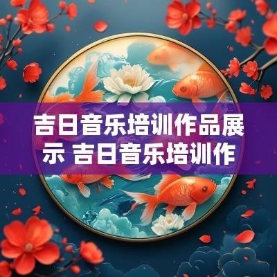 吉日音乐培训作品展示 吉日音乐培训作品展示视频