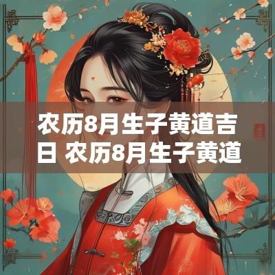 农历8月生子黄道吉日 农历8月生子黄道吉日有哪些