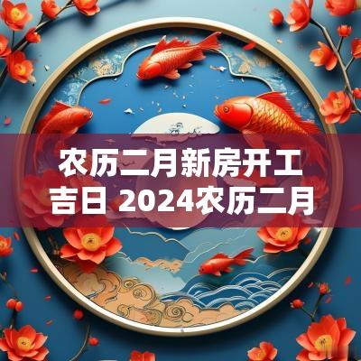 农历二月新房开工吉日 2025农历二月装修开工黄道吉日
