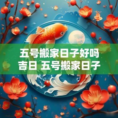五号搬家日子好吗吉日 五号搬家日子好吗吉日有哪些