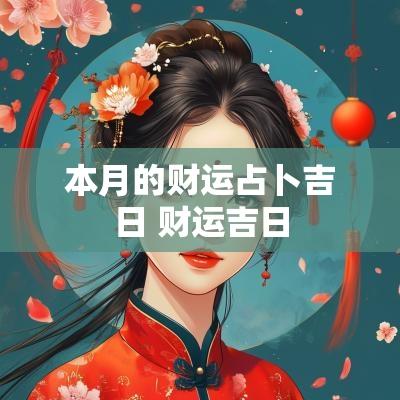 本月的财运占卜吉日 财运吉日