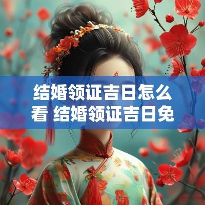 结婚领证吉日怎么看 结婚领证吉日免费查询