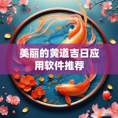美丽的黄道吉日应用软件推荐