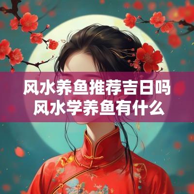 风水养鱼推荐吉日吗 风水学养鱼有什么讲究