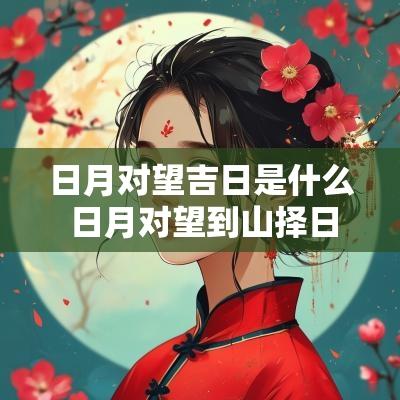 日月对望吉日是什么 日月对望到山择日法