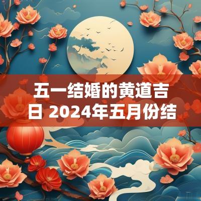 五一结婚的黄道吉日 2025年五月份结婚黄道吉日一览表