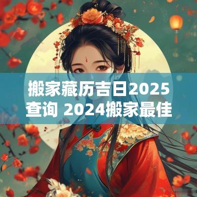 搬家藏历吉日2025查询 2025搬家最佳吉日查询