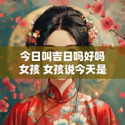 今日叫吉日吗好吗女孩 女孩说今天是个好日子
