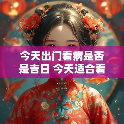 今天出门看病是否是吉日 今天适合看病吉日吗