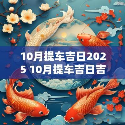 10月提车吉日2025 10月提车吉日吉时查询