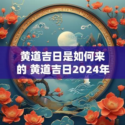 黄道吉日是如何来的 黄道吉日2025年老黄历乔迁