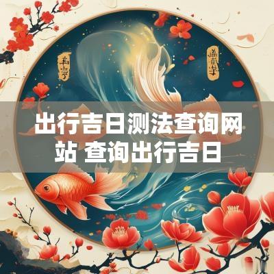 出行吉日测法查询网站 查询出行吉日