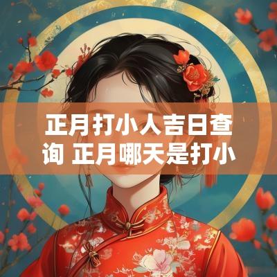 正月打小人吉日查询 正月哪天是打小人日